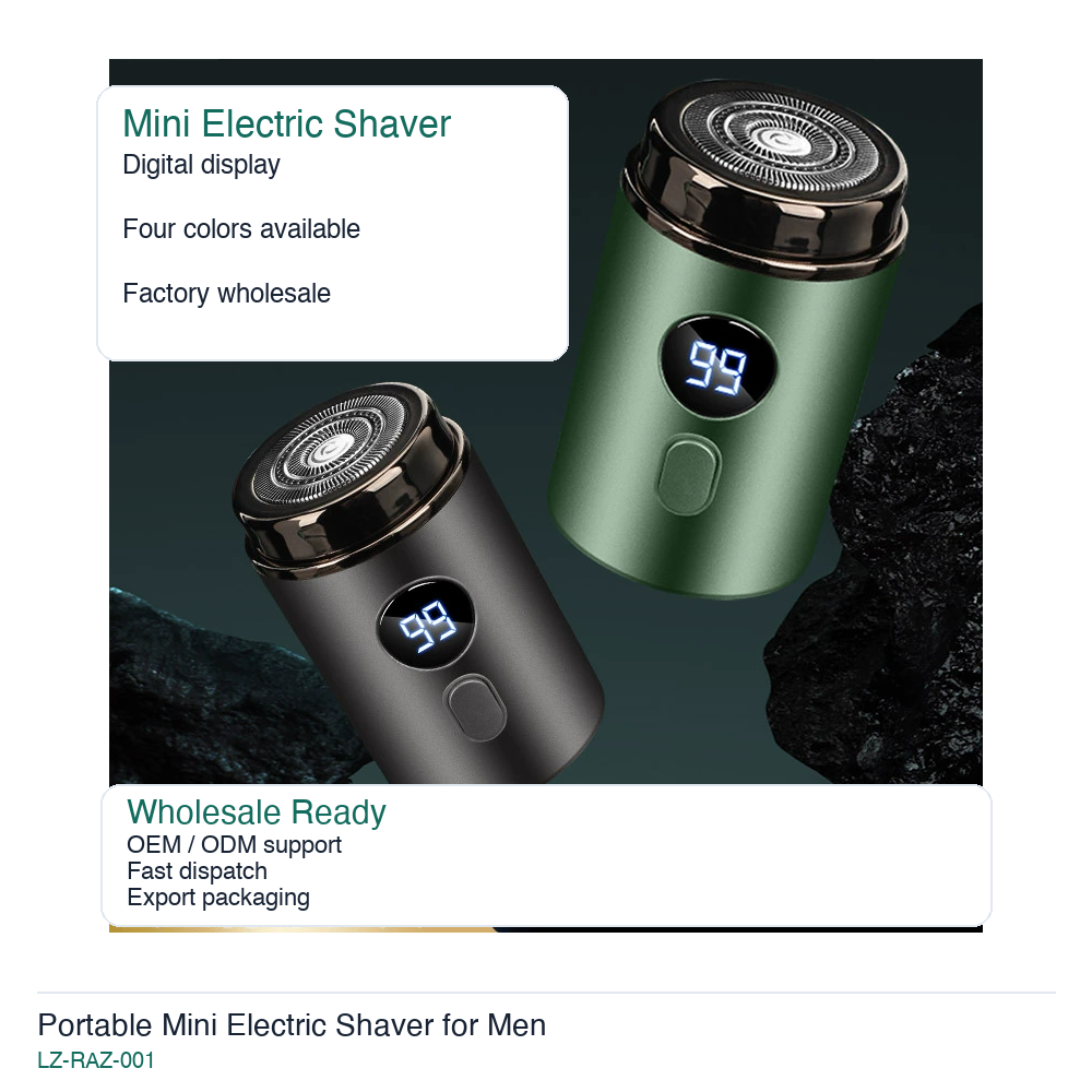 Portable Mini Electric Shaver for Men listing image 2