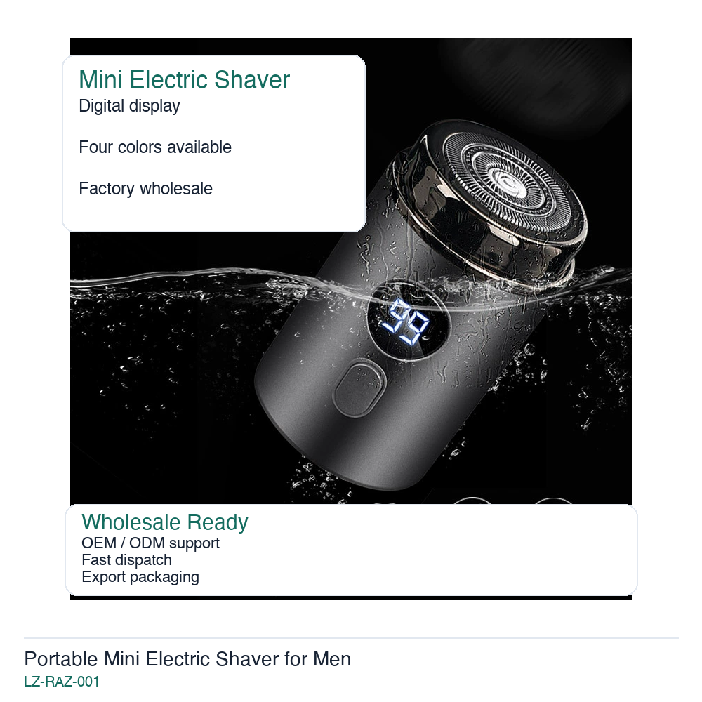 Portable Mini Electric Shaver for Men listing image 3