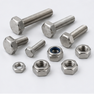 Stainless Steel Screws and Nuts industrial product image