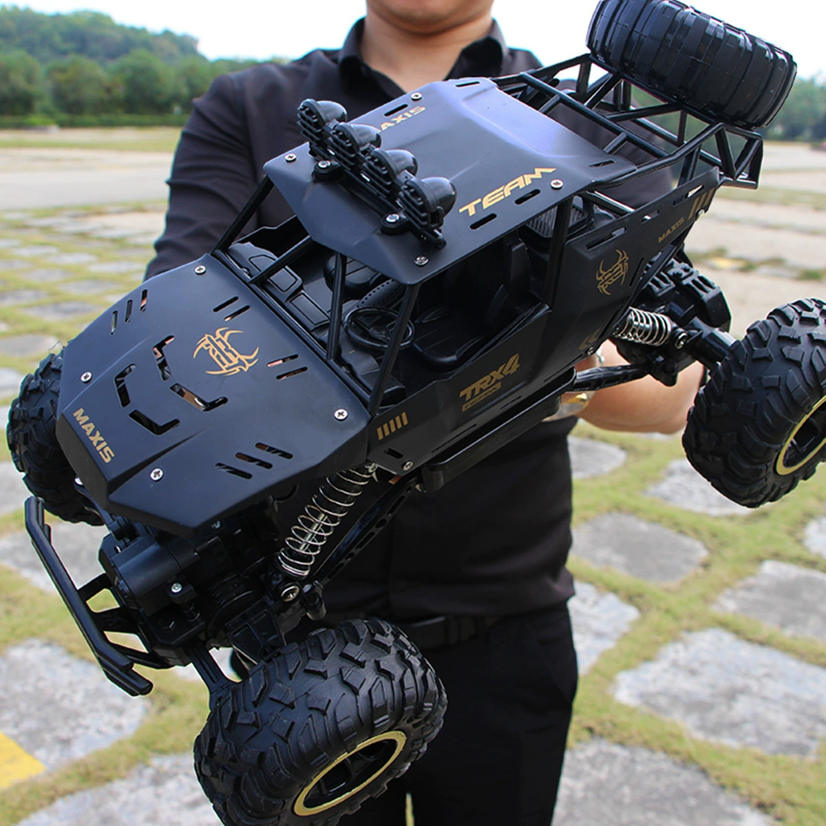 Large 4WD Remote Control Rock Crawler Off-Road RC Car